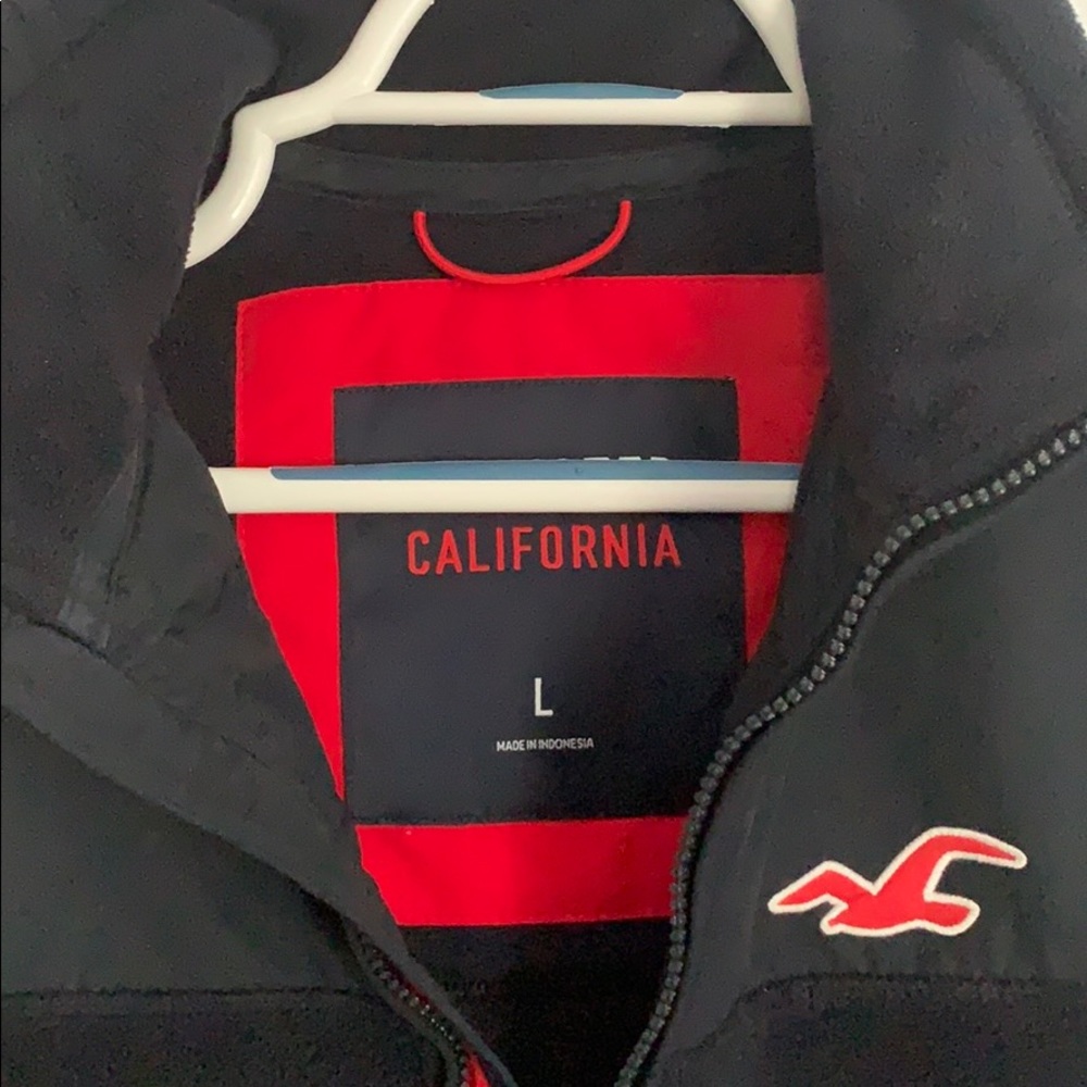 Hollister Men’s Winter Jacket blue size large - Picture 3 of 3